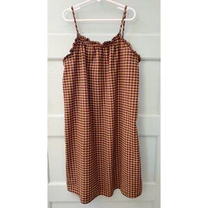 Zara Girls Plaid Flannel Dress • 10 Years